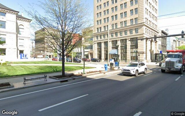 Street view of Lexington Farmers Market Cheapside Park