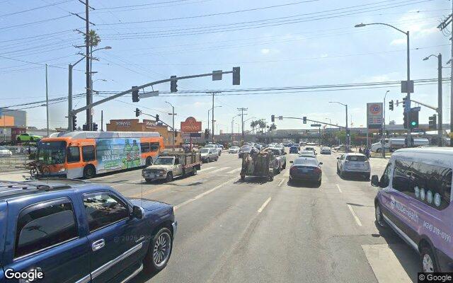 Street view of Del Taco