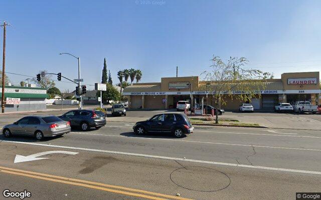 Street view of Fresno Central Market