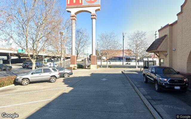 Street view of McDonald's