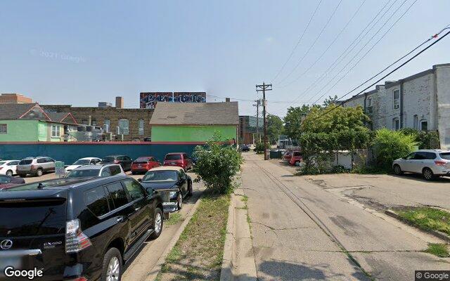 Street view of West Bank Grocery