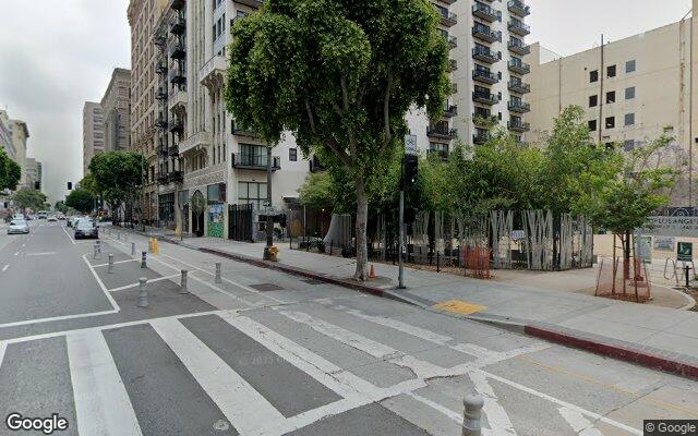 Street view of Historic Los Angeles Farmers' Market
