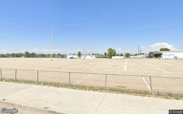 Street view of Fresno Flea Market