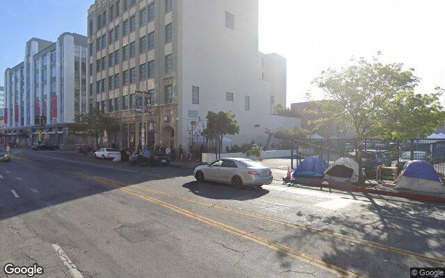 Street view of Skid Row People's Market