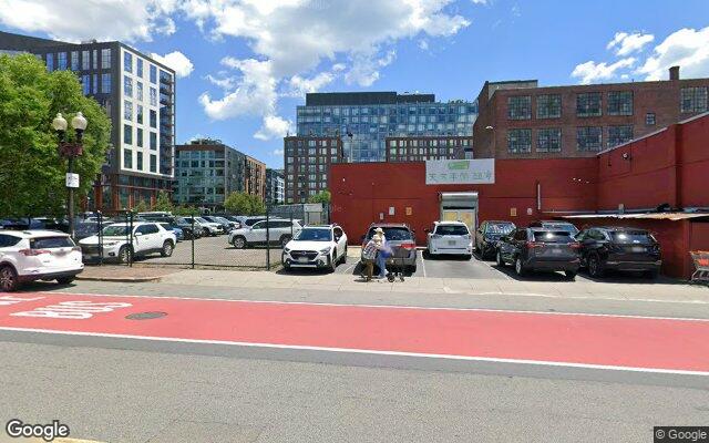 Street view of Ming's Supermarket