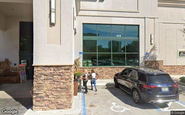 Street view of Walmart